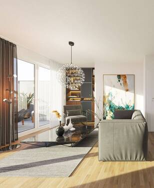 Innenvisualisierung - Wohnqualität für die ganze Familie in bester Lage in Langen!