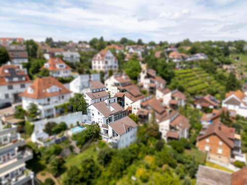 Drohnenaufnahme - 2 Zimmer Etagenwohnung zum Kaufen in Bietigheim-Bissingen