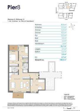 Wohnung 14, Stemmer 5 - 