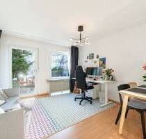 AIGNER - Top-Lage Obermenzing: 1,5 Zimmer Gartenwohnung mit S-W-Terrasse - München Pasing-Obermenzing