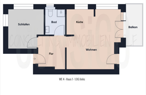 WE 4 Haus 1 1OG links - 