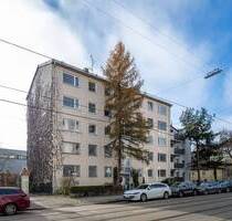 AIGNER- Renovierungsbedürftige 2-Zimmer-Wohnung am Rotkreuzplatz - München Neuhausen-Nymphenburg