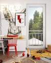 Inklusivausstattung Fenster Metalbrüstung - 