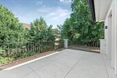 Große rückseitige Dachterrasse - 
