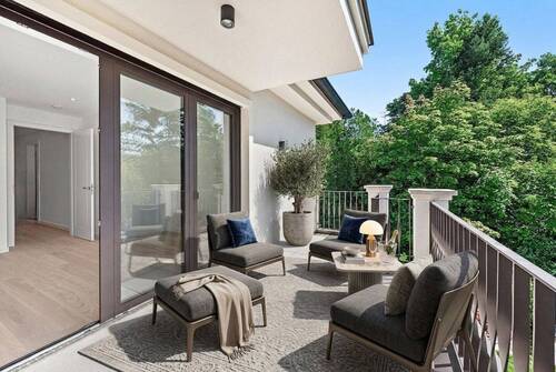 Gemütlicher Sonnenplatz im OG - 