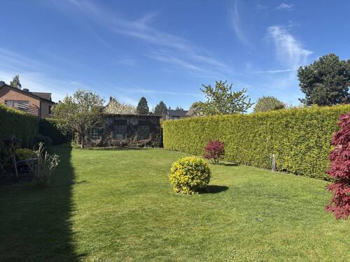Garten - Doppelhaushälfte mit 142,00 m&sup2; in Lehrte zum Kaufen