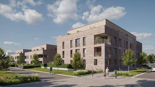 Außenansicht - Moderne und attraktive 3-Zimmer-ErdgeschossTraumwohnung in Landau EbenGärten