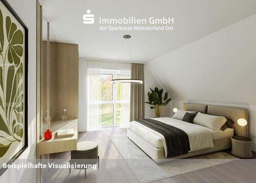 Einheit 1, Schlafzimmer (DG) - 