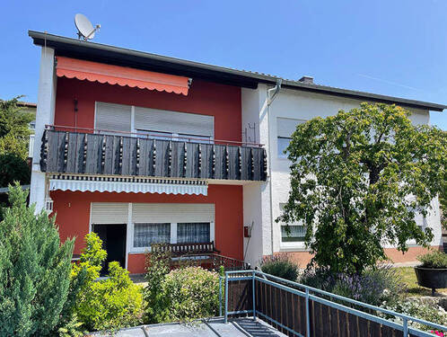 Wohnhaus Blick vom Garagendach - Einfamilienhaus in sonniger, bevorzugter Lage von Weikersheim