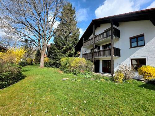 Erdgeschosswohnung mit Garten - 4 Zimmer Etagenwohnung zur Miete in Oberhaching