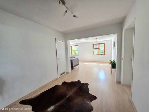 Offener Wohn- Essbereich - Etagenwohnung mit 106,70 m&sup2; in Oberhaching zur Miete