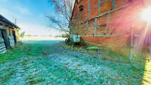 Blick auf die Weidefläche - 