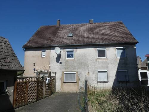 Aussenansicht 2 - Mehrfamilienhaus, Wohnhaus zum Kaufen in Langfurth / Matzmannsdorf