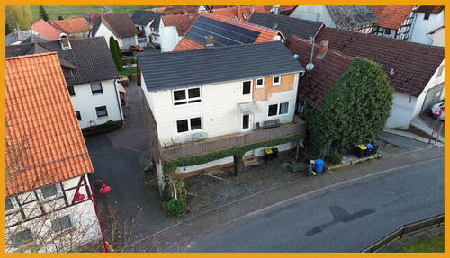 Außenansicht - 4 Zimmer Einfamilienhaus zum Kaufen in Willingshausen