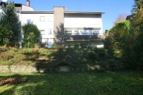 Hausansicht Gartenseite - 1 Zimmer Einfamilienhaus in Nieder-Liebersbach
