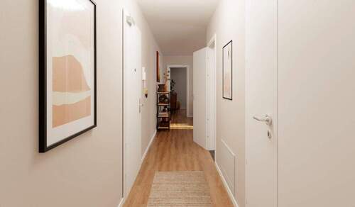 Freundlicher Flurbereich - 