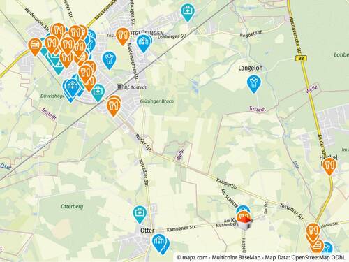Geolyzer Kartenausschnitt - 