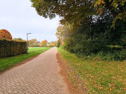 Blick in den Warmloger Weg - Grundstück zum Kaufen in Edewecht