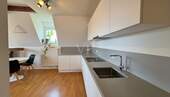 offene Küche im Dachgeschoss - 3 Zimmer Etagenwohnung zum Kaufen in Kempten