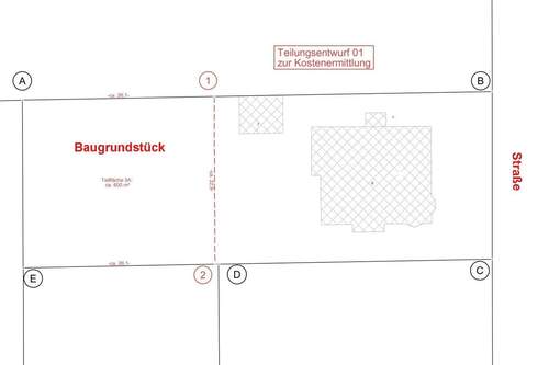 Portal Teilungsentwurf - 