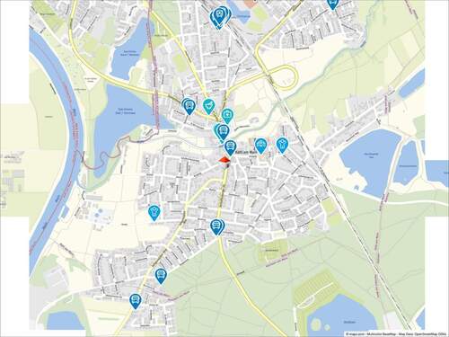 Geolyzer Kartenausschnitt - 