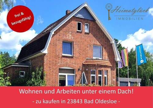 Titelbild - Wohnen und Arbeiten unter einem Dach! - zu kaufen in 23843 Bad Oldesloe -