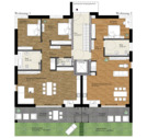 EG_Wohnung 1+2.png - Etagenwohnung mit 112,30 m² in Sigmaringen zum Kaufen
