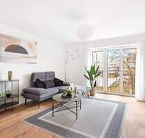 Neubau-Komfort mit zeitgemäßem Grundriss: Balkon, Tageslicht-Badezimmer, große Fenster - München Pasing-Obermenzing