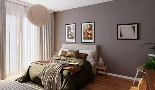 Das gemütliche Schlafzimmer - 3 Zimmer Etagenwohnung zum Kaufen in Zossen