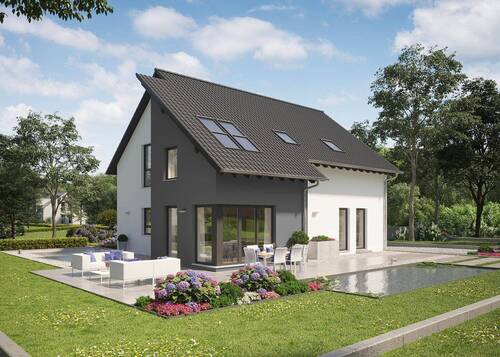 Hausansicht - 5 Zimmer Einfamilienhaus in Hirrlingen