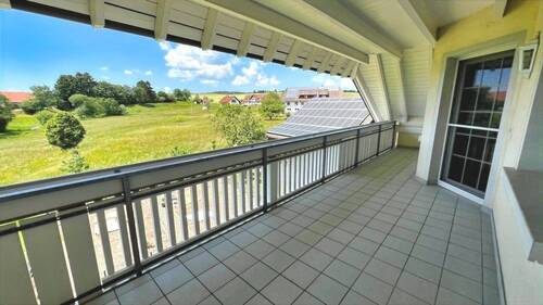 großzügiger Hauptbalkon - 