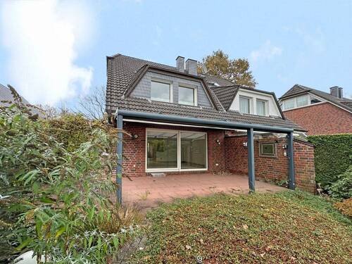 Rückansicht - 5 Zimmer Doppelhaushälfte in Norderstedt