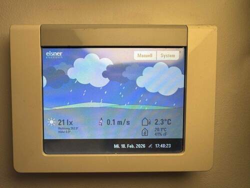 Steuerung Wintergarten - 