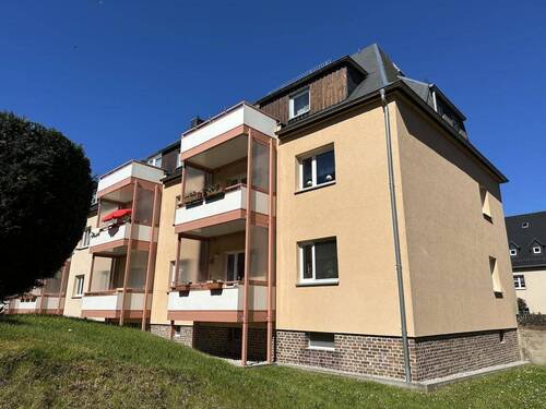 Hausansicht - 2 Zimmer Etagenwohnung in Chemnitz