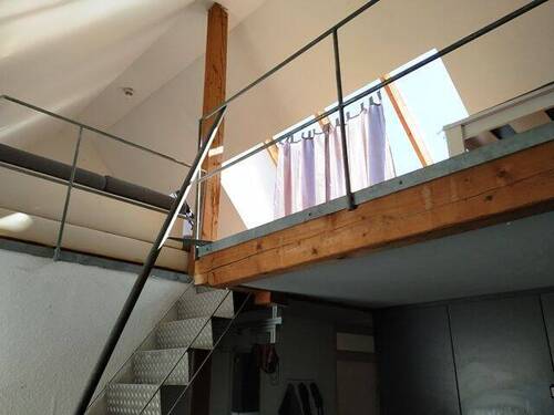 Zugang zum Wohnzimmer im DG - 