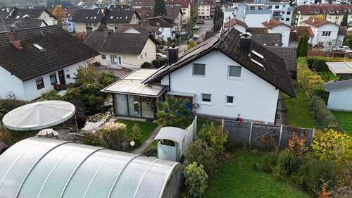 Westansicht - 6 Zimmer Einfamilienhaus zum Kaufen in Wehr