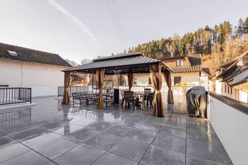 Die große Dachterrasse... - 