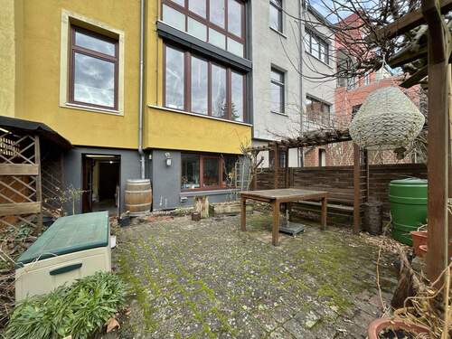 Terrasse am Haus - 