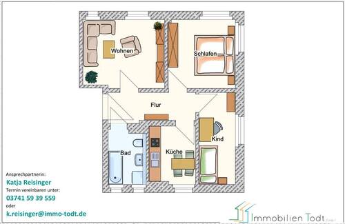Plauen, Alte Reichenbacher Str. 14, 1.OG rechts - 