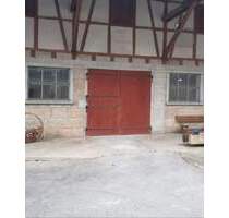 190 m² Lagerfläche Lagerhalle in einem Teilort von Creglingen zu vermieten