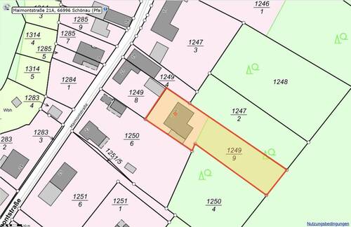 Lageplan-Nutzung_Schönau-Gebüg 1249-9 - 