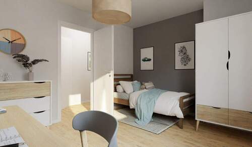 Ein weiteres Zimmer, dass auf verschiedene Arten g - 