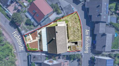 Lageplan-Luftaufnahme - Rodalben, am Hilschberg 12 - 