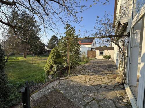 Terrasse - 5 Zimmer Einfamilienhaus in Linkenheim-Hochstetten