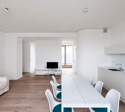 Wohnraum mit Küche - Etagenwohnung mit 63,00 m&sup2; in Berlin zum Kaufen