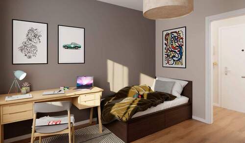 Praktisches Kinderzimmer 1 - Etagenwohnung mit 95,90 m&sup2; in Hoppegarten zum Kaufen