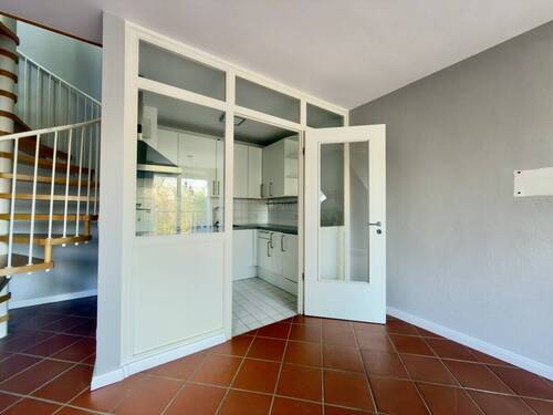 Gläserne Wohnküche - Etagenwohnung mit 68,20 m&sup2; in Hamburg / Bergstedt zum Kaufen