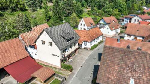 Luftaufnahme Pension - 