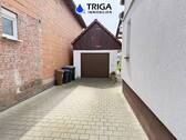 Zufahrt und Garage - 6 Zimmer Einfamilienhaus in Harztor