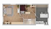 Grundriss 1. Obergeschoss - 